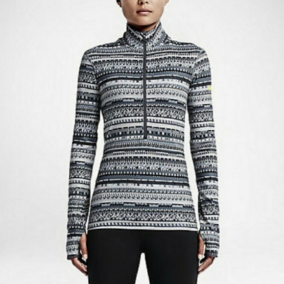 Nike 3/4 zip digital cammo print jacket - Picture 1 of 5